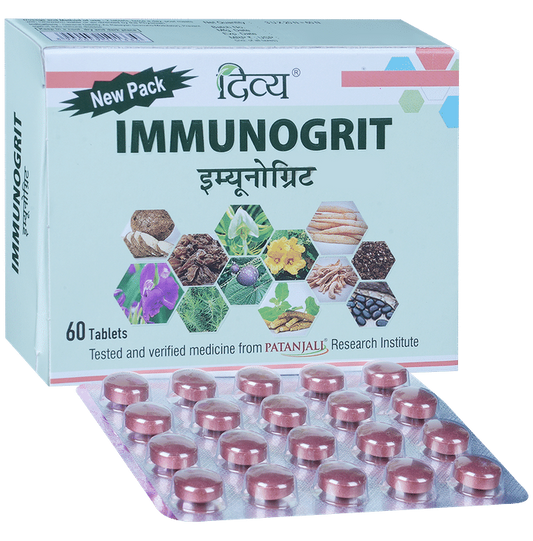 Patanjali Divya Immunogrit - 60 Tablets