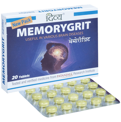 Patanjali Divya Memorygrit -20 Tablets