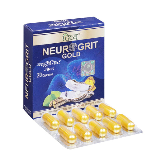 Patanjali Divya Neurogrit Gold - 20 Capsules